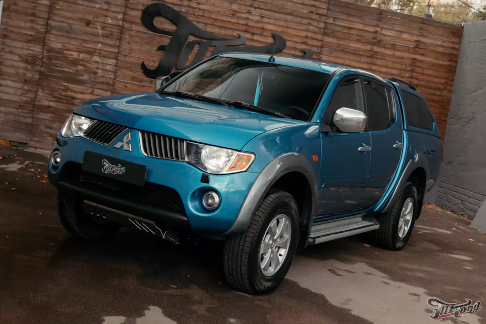 Из грязи в князи: вернули Mitsubishi L200 в новое состояние!
